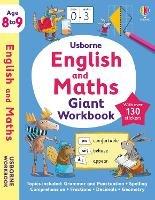 Usborne English and Maths Giant Workbook 8-9 - Usborne - cover