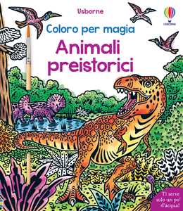 Animali preistorici. Ediz. illustrata. Con pennello