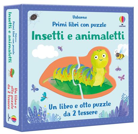 Insetti e animaletti. Ediz. a colori. Con puzzle - Matthew Oldham - copertina
