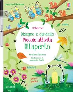 All'aperto. Ediz. a colori. Con pennarello