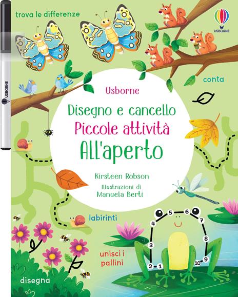 All’aperto. Ediz. a colori. Con pennarello - Kirsteen Robson - copertina