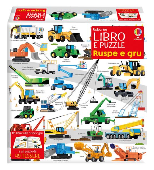 Ruspe e gru. Ediz. a colori. Con puzzle - Sam Smith - copertina