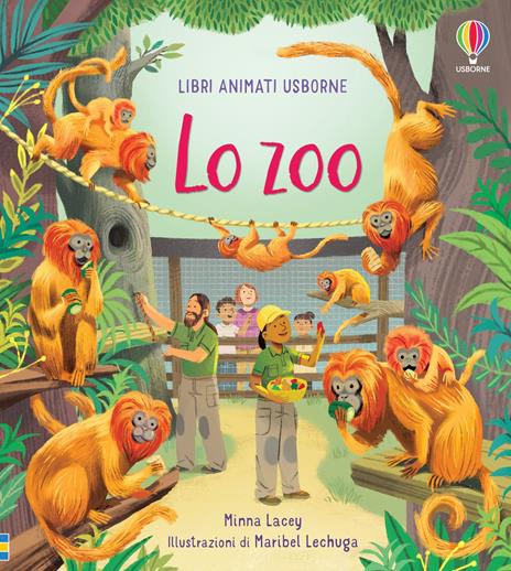 Allo zoo. Ediz. a colori - Minna Lacey,Maribel Lechuga - copertina