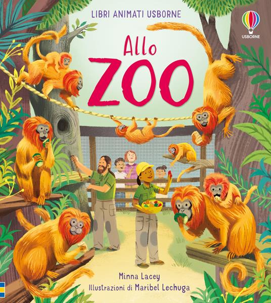 Allo zoo. Ediz. a colori - Minna Lacey,Maribel Lechuga - copertina