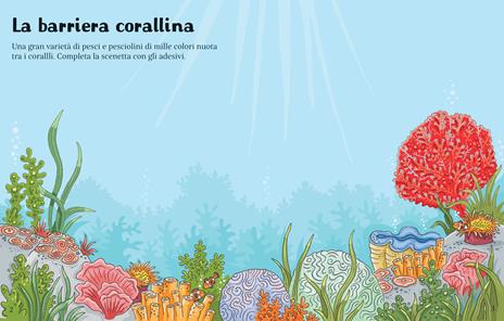 In fondo al mare. Con adesivi. Ediz. a colori - Jessica Greenwell - 2