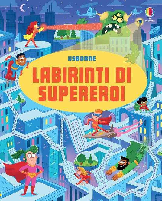 Labirinti di supereroi - Sam Smith - copertina