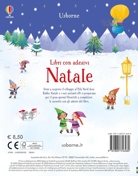 Natale. Con adesivi. Ediz. a colori - Alice Beecham - 6