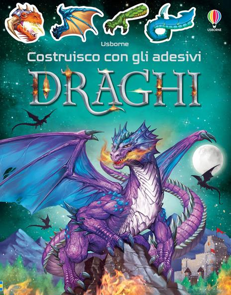 Draghi. Con adesivi. Ediz. a colori - Simon Tudhope - copertina