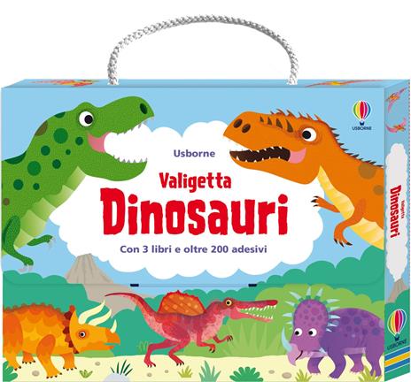 Valigetta dinosauri. Ediz. a colori - copertina