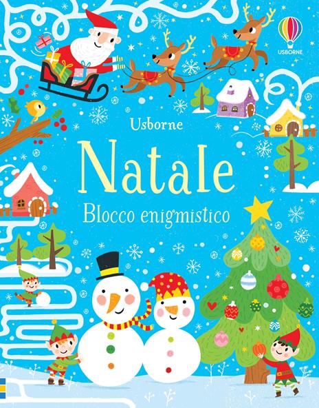 Natale. Blocco enigmistico. Ediz. illustrata - Simon Tudhope - copertina