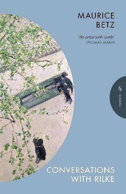 Conversations with Rilke - Maurice Betz - cover