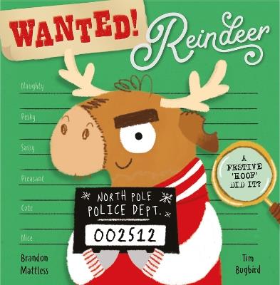 Wanted! Reindeer - Tim Bugbird - cover