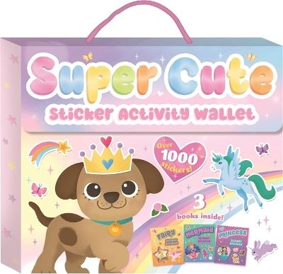 Super Cute Sticker Activity Wallet: Magical activities that travel with you - Igloo Books Ltd,Sparkpool - cover