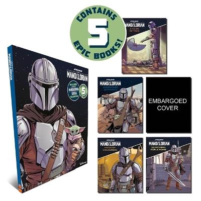 Star Wars The Mandalorian: Epic wallet containing 5 The Mandalorian and Grogu story, colouring and activity books! - Igloo Books Ltd,Sparkpool - cover