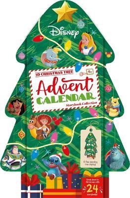 Disney: 3D Christmas Tree Advent Calendar Storybook Collection - Walt Disney - cover