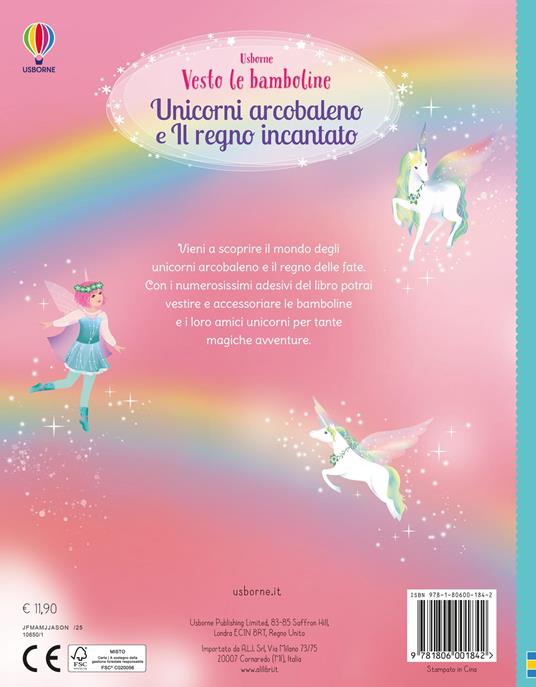 Unicorni arcobaleno e il regno incantato. Con adesivi. Ediz. a colori - Fiona Watt - 3