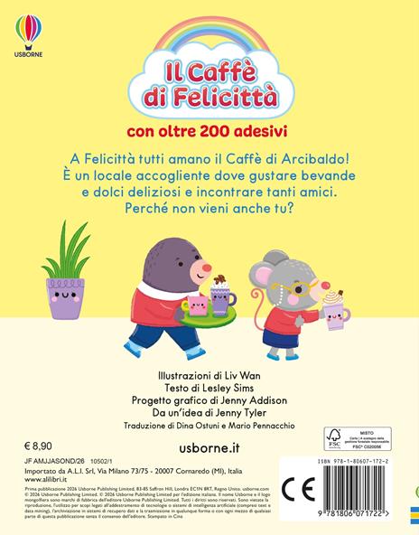 Il caffè di Felicittà. Con adesivi. Ediz. illustrata - Lesley Sims - 3