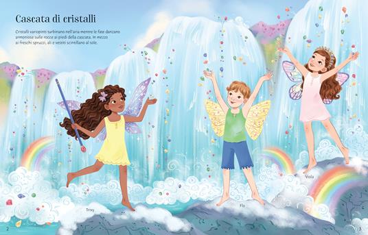 Le fate dei cristalli. Con adesivi. Ediz. illustrata - Fiona Watt - 2