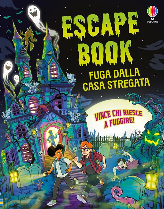Fuga dalla casa stregata. Escape book - Sam Smith - copertina