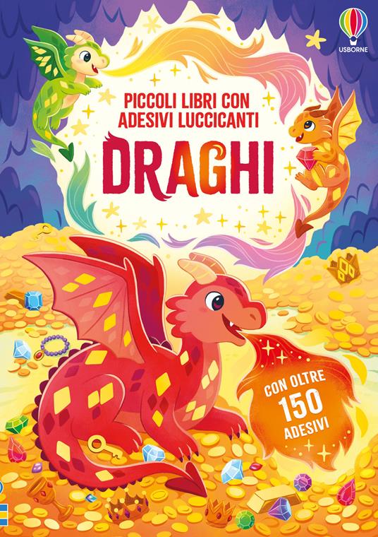 Draghi. Con adesivi. Ediz. illustrata - Alice Beecham - copertina
