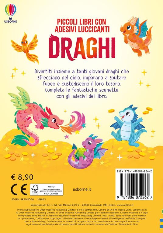 Draghi. Con adesivi. Ediz. illustrata - Alice Beecham - 3