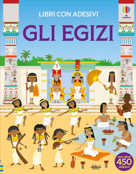 Gli Egizi. Con adesivi. Ediz. a colori - Fiona Watt - copertina