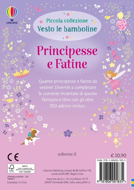 Principesse e fatine. Con adesivi. Ediz. a colori - Fiona Watt - 3
