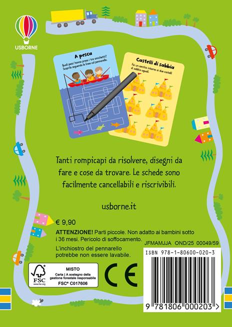 100 cose da fare in viaggio per i più piccini. Con pennarello - Catriona Clarke - 3