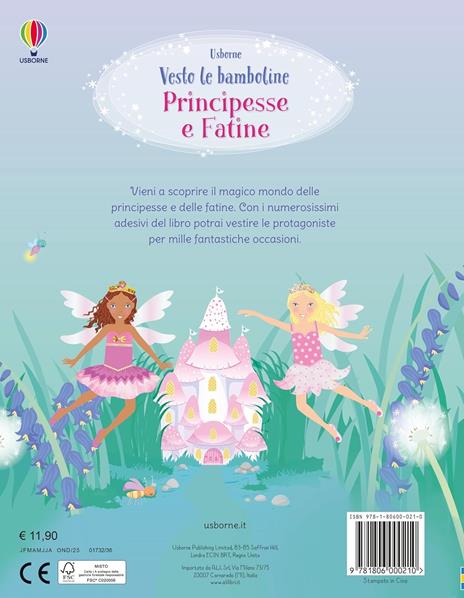 Principesse e fatine. Con adesivi - Fiona Watt - 8
