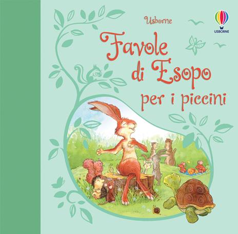Favole di Esopo per i piccini. Ediz. a colori - copertina
