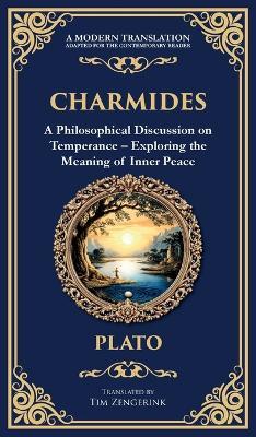 Charmides: A Philosophical Discussion on Temperance - Exploring the Meaning of Inner Peace (Deluxe Hardbound Edition) - Plato - cover