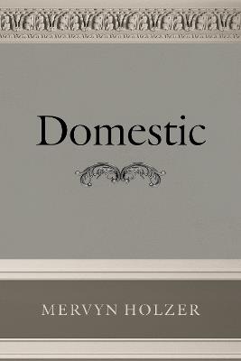 Domestic - Mervyn Holzer - cover