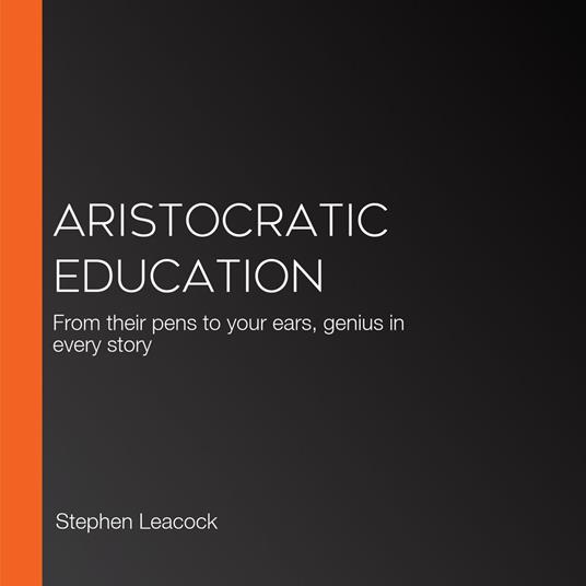 Aristocratic Education