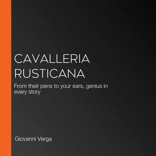 Cavalleria Rusticana