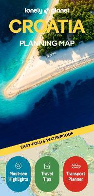 Lonely Planet Croatia Planning Map - Lonely Planet - cover