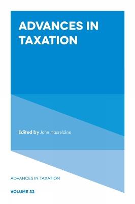 Advances in Taxation - cover