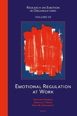 Emotional Regulation at Work - cover