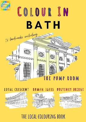 Bath Colouring Book (A4) - Colour Your Streets - cover