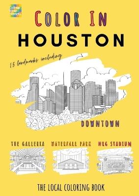 Houston Coloring Book - Colour Your Streets - cover