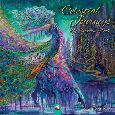 Celestial Journeys by Josephine Wall Calendar 2027 (Art Calendar) - cover