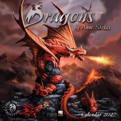 Dragons by Anne Stokes Wall Calendar 2027 (Art Calendar) - cover