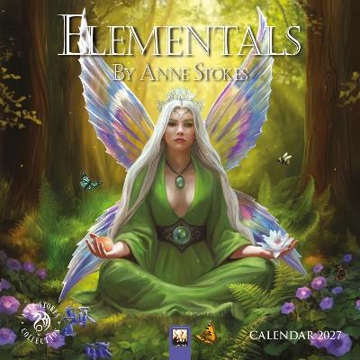 Elementals by Anne Stokes Mini Wall Calendar 2027 (Art Calendar) - cover