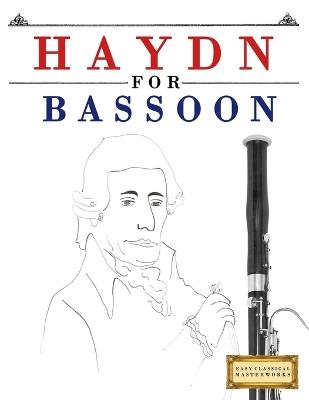 Haydn for Bassoon: 10 Easy Themes for Bassoon Beginner Book - E C Masterworks - cover