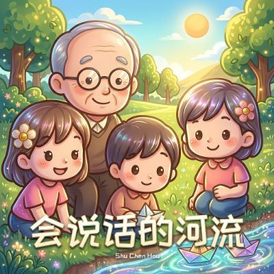 The Talking River: Simplified Chinese Edition – A Heartwarming Children's Story About Friendship, Courage and Wishes - Shu Chen Hou - cover