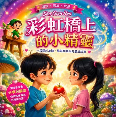 彩虹橋上的小精靈: The Little Elf on the Rainbow Bridge: A Traditional Chinese Picture Book About Friendship, Kindness, Courage and Sharing - Shu Chen Hou - cover