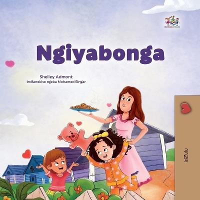 I am Thankful (Zulu Book for Kids) - Shelley Admont,Kidkiddos Books - cover