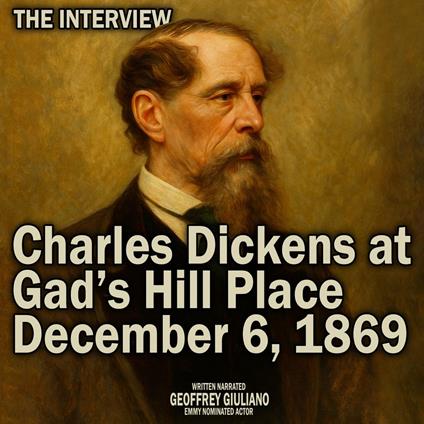 Charles Dickens at Gad's Hill Place December 6, 1869