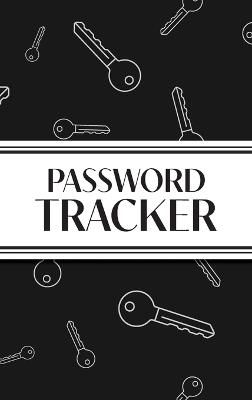 Password Tracker (Black Keys): 6"x9" Hardcover Alphabetical Password Logbook for Easy Organization - Revive Stationery - cover