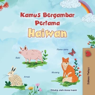 First Picture Dictionary - Animals (Malay Children's Book) - Kidkiddos Books - cover