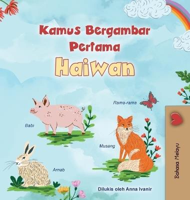 First Picture Dictionary - Animals (Malay Children's Book) - Kidkiddos Books - cover